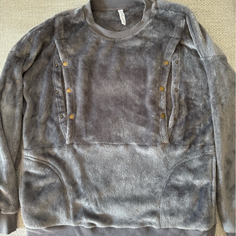 Latched Mama Plush Nursing Sweatshirt